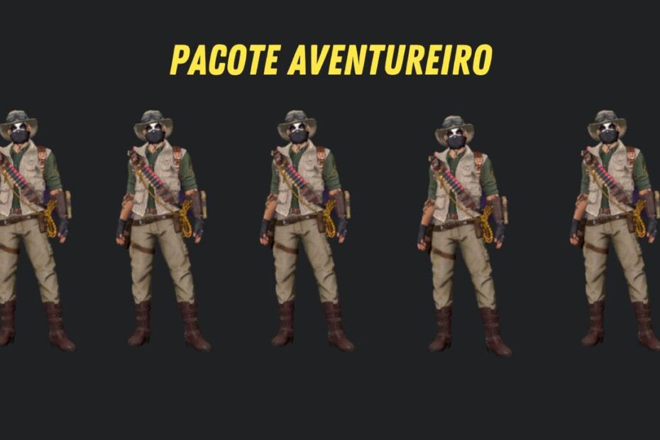 pacote aventureiro no free fire